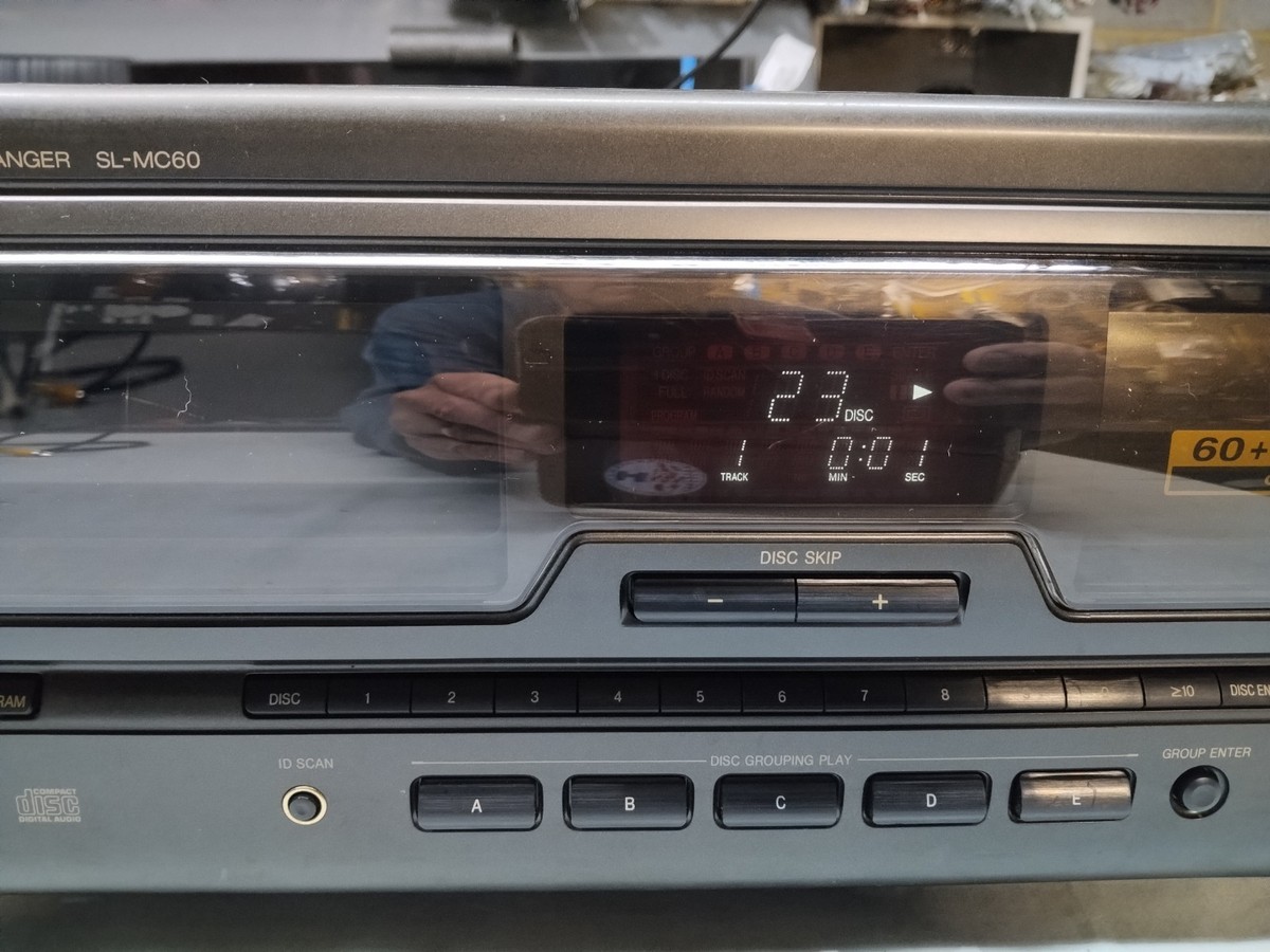 TECHNICS VINTAGE 60 DISC CD PLAYER | eBay