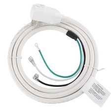 7.5FT LCDI Power Cord 120V 13A 1560W, NEMA 5-15P, UL Listed for Window/Portab...