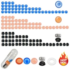 Dental Overdenture Abutment Retention Cap Locator male processing Inserts Set