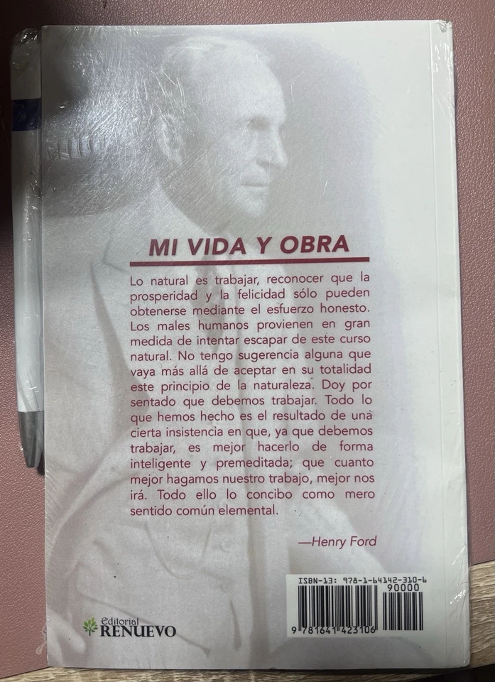 Mi Vida Y Obra, Una Autobiografía De Henry Ford, Spanish Edition, Tomo 2 - Image 2 of 2