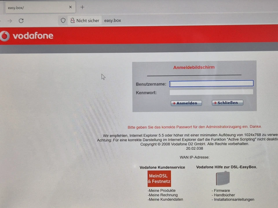 Vodafone DSL-EasyBox 602 WLAN Router & mobil UMTS-USB-Stick inkl. Zubehör in OVP - Bild 2 von 4