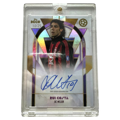 Rui Costa Topps Deco 2024/2025 Auto /25 Legende Autogrammkarte