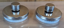 IKEA KROKFJORDEN Suction Cup Hooks Zinc Plated Metal Bathroom Organizer 2 Pack