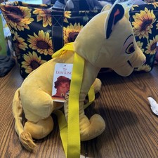 Lion King Simba Plush Backpack Brand New With Tags