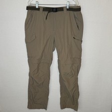 Columbia Men's Convertible Lightweight Cargo Hiking Outdoor Pants Size 36W 32L
