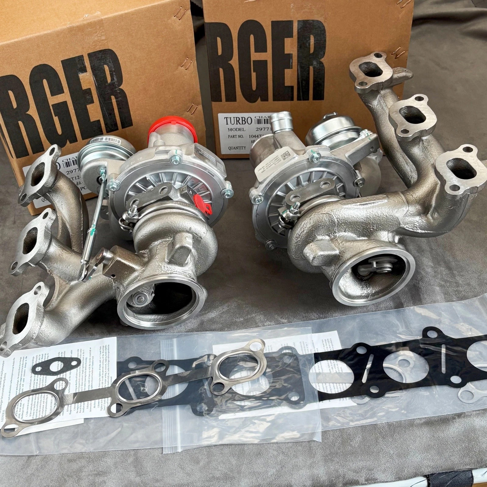 297712 Pair of Turbo Turbochargers For Maserati Ghibli Quattroporte Q4 V6 297710