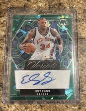 2024-25 Mosaic Eddy Curry Scripts Green Ice Auto #MS-EDY