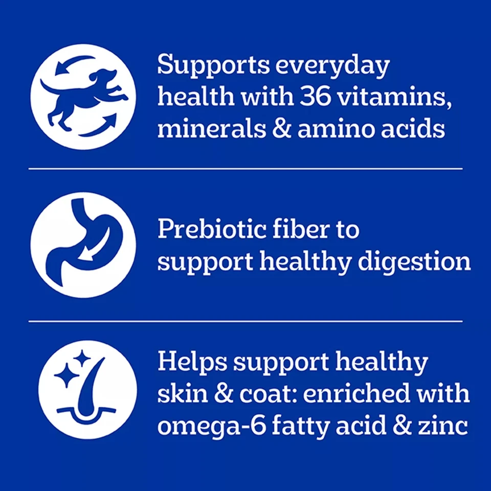 2 包 Pedigree 完整营养烤牛排和蔬菜干狗粮,44 磅 — 第 4/4 张图片