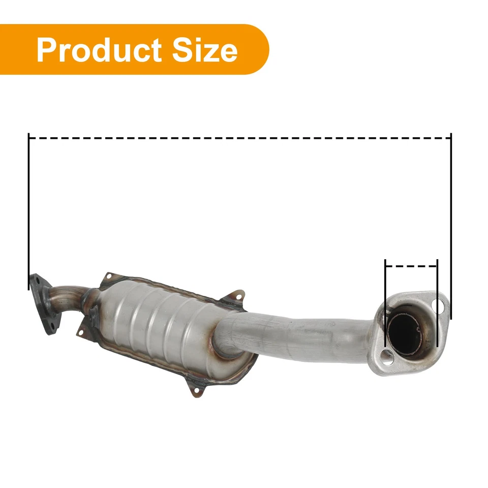 18160PWAG00 For 02-08 Honda Jazz 1.2i,1.3i,1.4i,1.4idsi Approved Cat Converter - Image 3 of 4