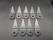 Bosch 9 OEM 2-1/4in Starlock Caulk Knife Blades Soft Material OSL214K-HOS Lot