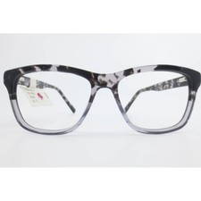 Flower by Drew Barrymore FLR6010 019 Black Marble Tortoise Eyeglass Frames 52-15