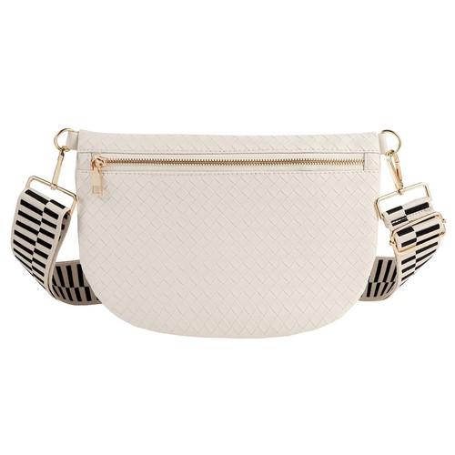 Borse a tracolla in tessuto per donna cintura in pelle bum sling borsetta marsupio marsupio...