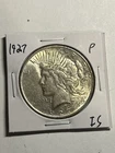 1927-P Peace Silver Dollar Nice UNC BU Tough Date