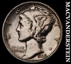 1939 Mercury Dime- Silver- Scarce Better Date No Reserve #J2691