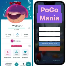 Shiny Dynamax Wailmer✨mini PTC 20k✨(read description)