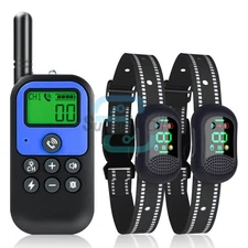 4900 FT Remote Dog Shock Training Collar Rechargeable Waterproof LCD Pet Trainer