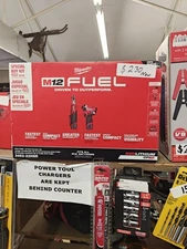 Milwaukee 3453-22HSR M12 Impact Driver + Ratchet Tool Combo Kit