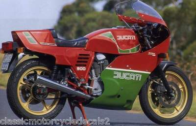 DUCATI MHR MIKE HAILWOOD REPLICA 900 DECAL SET | eBay UK
