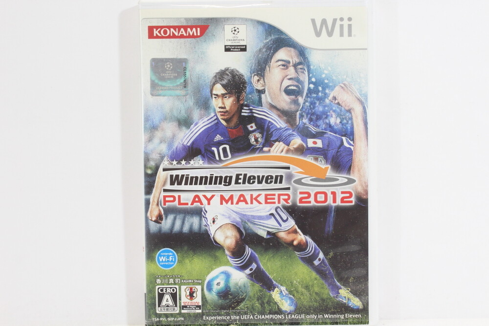 Winning Eleven Play Maker 2012 CIB Nintendo Wii Japan Region