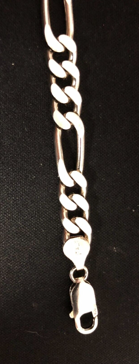 Sterling Silver Link Bracelet, 8 in long, 7.5mm, Lobster Sterling Silver Link Bracelet, 8 in long, 7.5mm, Lobster