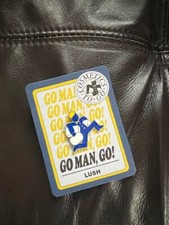 LUSH KITCHEN EXCLUSIVE GO MAN GO RUNNING MAN ENAMEL PIN LIMITED