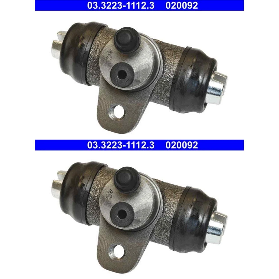 2x ATE Cilindro Freno Rueda 23,8mm Apto para VW Transporter Freno de Tambor - Imagen 2 de 3