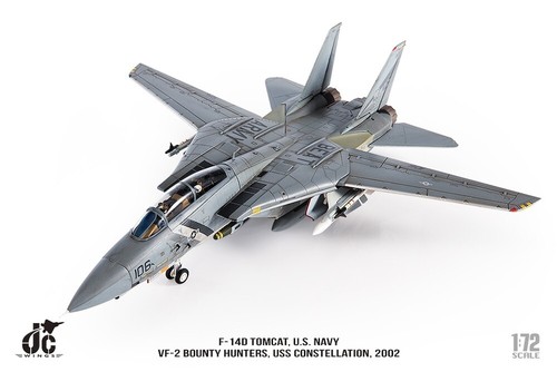 Grumman F-14D Tomcat, USN VF-2 Bounty Hunters, JC Wings 1/72 JCW-72-F14-009 - Picture 15 of 15