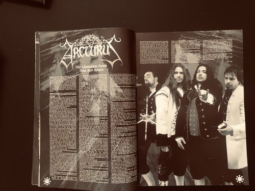 Legacy #18 2002 Magazine Dimmu Borgir Necrophobic Unleashed Manowar Soilwork - Imagen 4 de 10