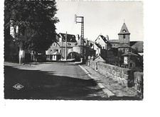 12 Mur De Barrez Arrival Of The Road Ste Genevieve And The Bell Tower