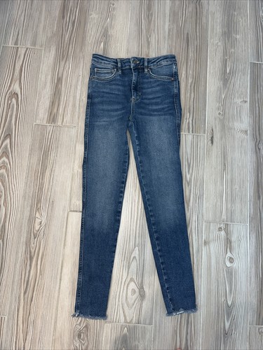 We The Free Blue Skinny Jeans Size 26 - Picture 1 of 5