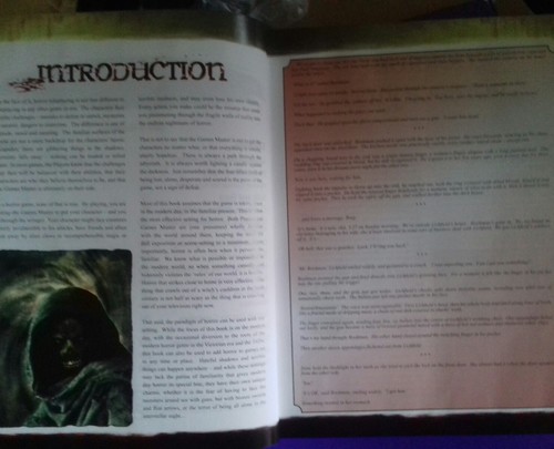 Horror ogl hardback roleplaying RPG book mongoose Gareth hanrahan MGP 6602 - Imagen 3 de 4