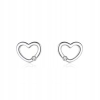 Fraise Ohrringe Silber 925 Damen Herz Sterlingsilber S925 Schmuck