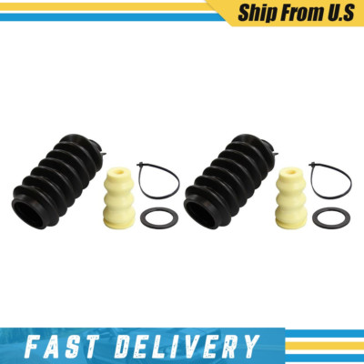 For Audi Kia Porsche Pair Set of 2 Front Monroe Susp Strut Bumper & Bellows Kit