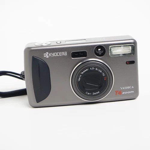 Kyocera Yashica T4 Zoom 35mm Point and Shoot -for parts not working