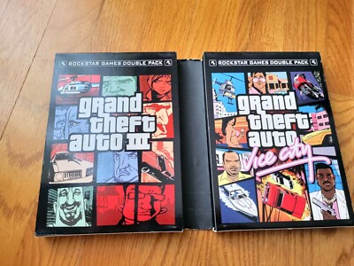 Grand Theft Auto Double Pack: GTA III & GTA: Vice City NEW Sealed