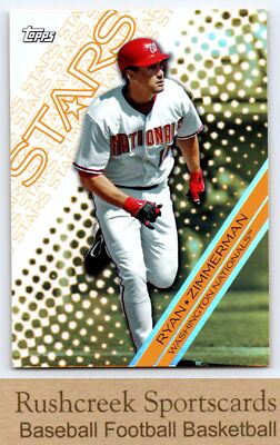 2007 Topps #TS15 Ryan Zimmerman Topps Stars
