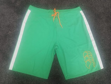 Canterbury Board Shorts housegreen Mens Sz 38 Sports Casual Quick Dry