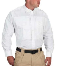 Propper® Men's Long Sleeve Tactical Shirt – Poplin White