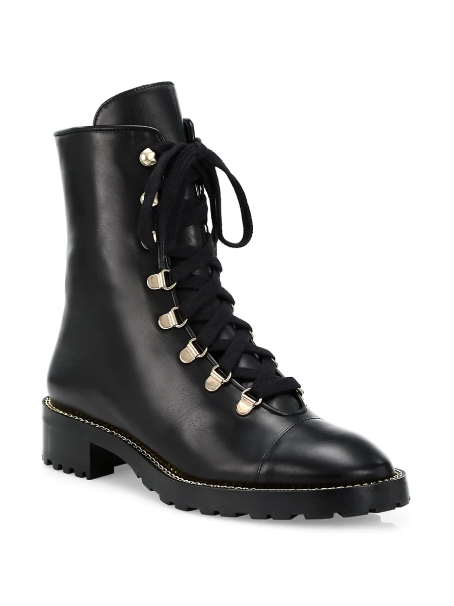 Narrow clearance combat boots