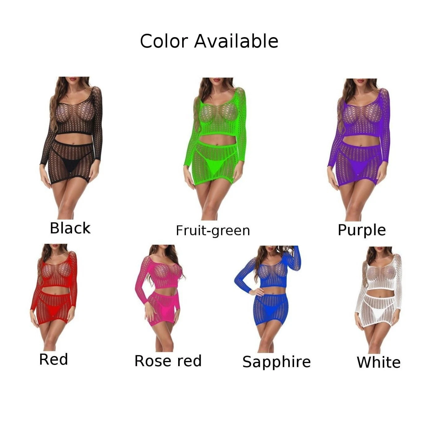 VETEMENTS Abito donna vestiti vestito festa set prospettiva vedi attraverso gonna estate