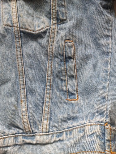Hard Rock Cafe Jean Jacket Denim Size 12 youth Myrtle beach - Picture 18 of 22