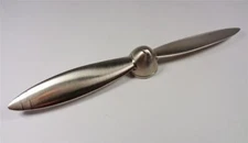 AIRCRAFT METAL SPINNING PROPELLER LETTER OPENER AVIATION PILOTS DESKTOP ARTWORK