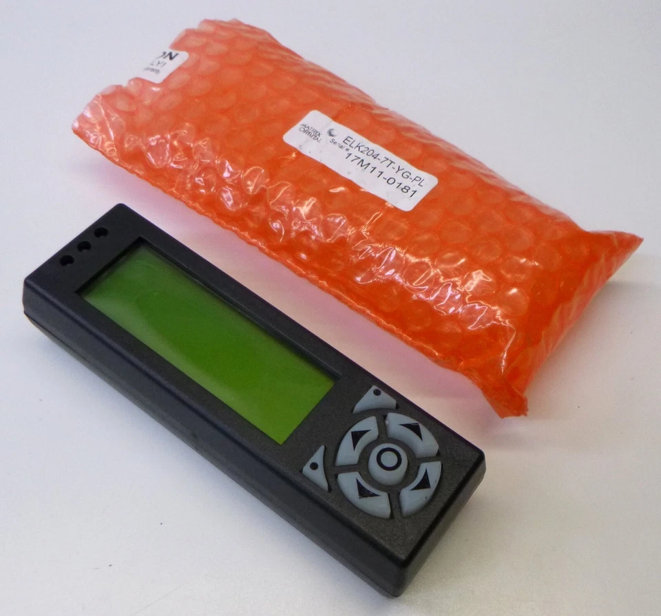 Matrix Orbital ELK204-7Y-YG-PL Externo 20x4 Caracteres LCD HMI con Entrada de Teclado Foto 4 de 4