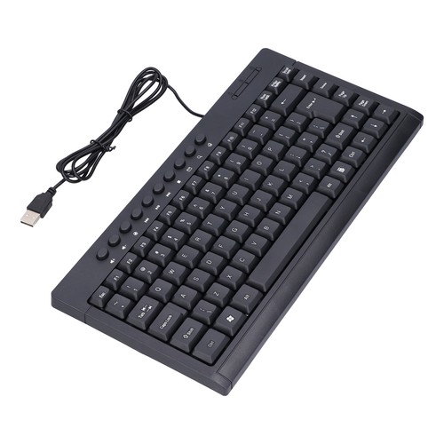 Wired Keyboard Mini 87 Keys USB Desktop Notebook Computer Accessories For Of TPG