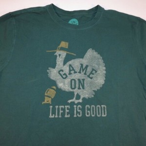 life is good thanksgiving shirt