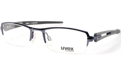 UVEX by Rodenstock U 7008 C Shiny Dark Blue /Black UNIQUE EYEGLASSES 51-19-140mm