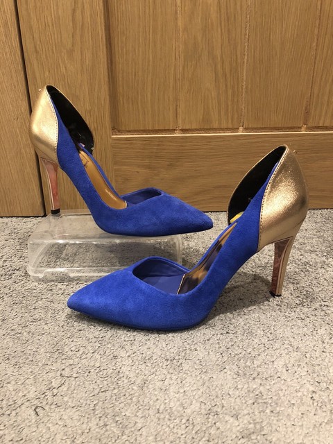 electric blue heels uk