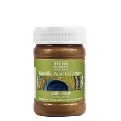 Modern Masters Antique Bronze Water-based Metallic Paint Half-Pint 6oz ME20406 