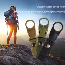 Tactical Hanging Bottle Buckle Clip Carabiner for Belt Water Bottle Hook Holder