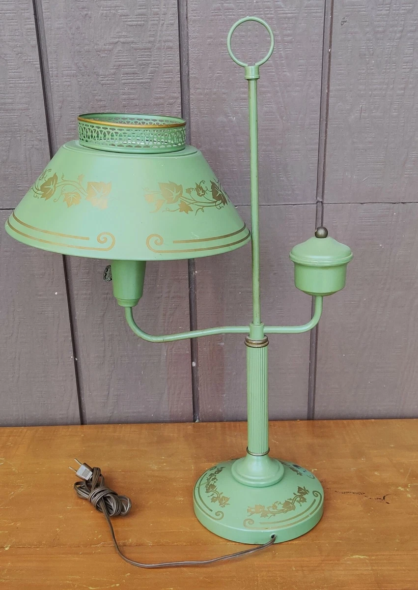 Green metal sale lamp